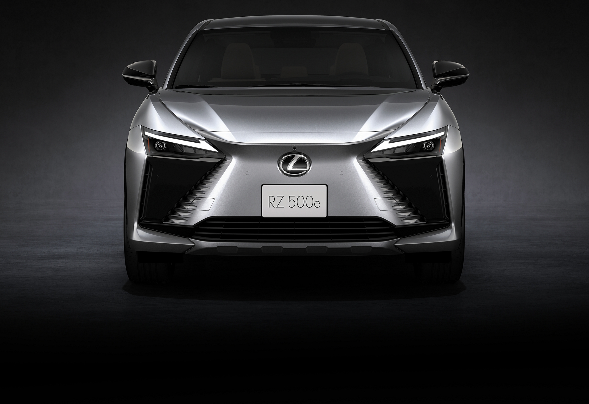 Lexus RZ 500E front LED lamp